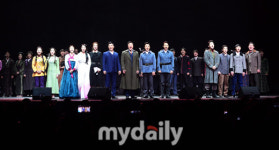[MD포토] 뮤지컬 영웅 화려한 쇼케이스