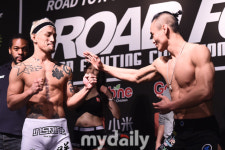 [MD포토] 사사키 신진,알버트 쳉 양보없는 눈빛