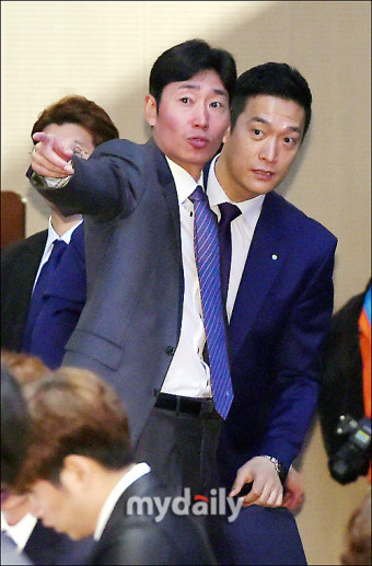[MD포토] 신진식-김상우, '우리 가야할곳이 저기인가?'