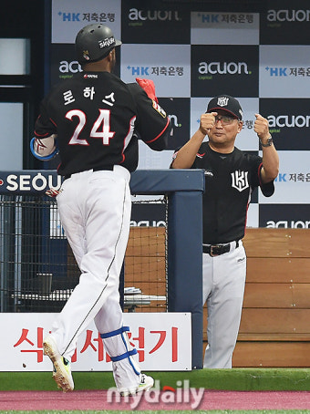 [MD포토] 김진욱 감독 '복덩이 로하스'