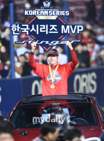 [KS 5차전] '시리즈 MVP' KIA 양현종 “모든 상상이 현실이 됐다”(일문일답)