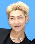 [MD포토] 방탄소년단 랩몬스터 기분좋은 미소