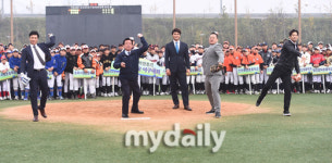 [MD포토] 박찬호기 전국초등학교야구대회 스타트!