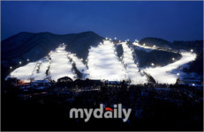 지산 리조트 24일 스키장 개장, 무료 이벤트