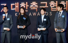 [MD포토] 2017 대한축구협회 최고의 심판들