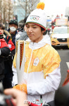 [MD포토] 슈퍼주니어 예성 설레는 성화봉송