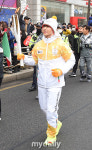 [MD포토] 성화봉송 하는 동해 달려라 동해야