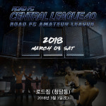 ROAD FC, 센트럴리그 포스터 공개…3일 로드짐 강남서 개최
