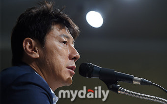[MD포토] 신태용 감독 '스웨덴-멕시코전 위주로 준비중'