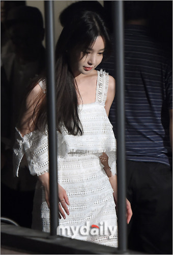 [MD포토] 남규리 '등장도 스릴러 스타일로'