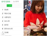 유보화, 이게 뭐야 실검 1위...오늘 심장 떨려서 잠 못잡니다