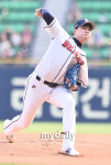 [MD포토] 두산 선발 이영하 'LG전 패배는 없다'
