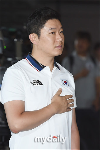 [MD포토] 진종오, '이제는 선수단 고참선수'