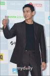 [MD포토] 유태오, 제천영화제 엄지 척!