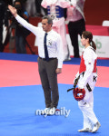 [MD포토] 태권도 김잔디 아쉬운 은메달
