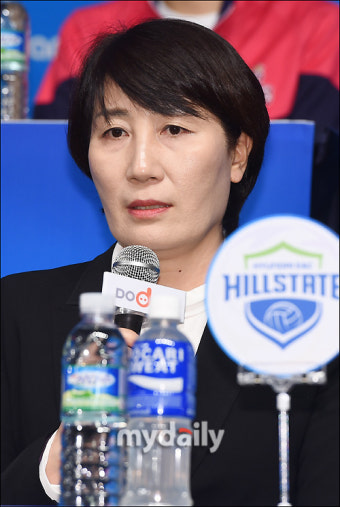 [MD포토] 이도희 감독, '우승후보는 흥국생명'