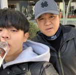 그리(GREE), 아빠 김구라와 부자(父子)간 부산 바캉스 '붕어빵'