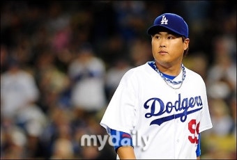 류현진, MLB.com 선정 다저스 3선발 