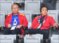 [MD포토] 박항서-이영진, '조국의 축구 보러 왔다'