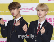 [MD포토] 언더나인틴 정진성-전도염, 성원이 입학축하해~