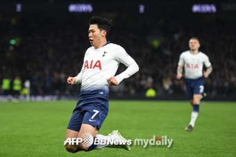 '토트넘 새 구장 1호골+시즌 17호골' 손흥민, 평점 8.4점