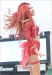 [MD포토] 치어리더 이연경 휘날리는 레드 헤어