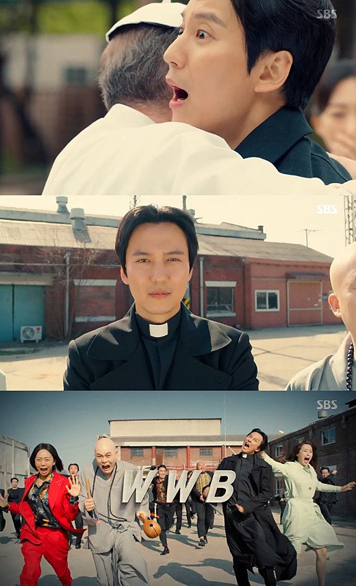 SBS 열혈사제2, 김남길의 변화와 성장으로 폭발적인 시청률 기록.