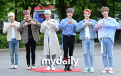 [MD포토] 스펙트럼 형형색색 화려한 헤어