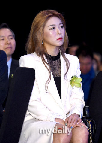 [MD포토] 김가영 '프로당구협회 출범식 왔어요'
