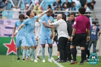 '에드가 결승골' 대구, '유상철 데뷔전' 인천에 2-1 신승