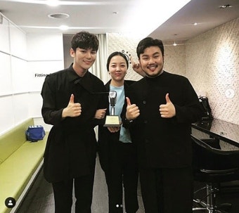 김준수, '불후의 명곡' 트로피 인증...