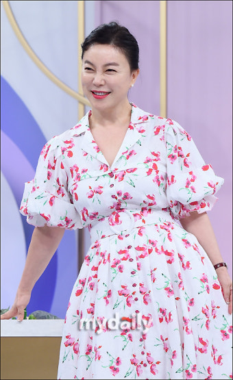 [MD포토] 최화정, '예능 MC 처음이에요'