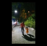 백종원♥소유진, 주말 외식...집에 가는 길...서현이는 아빠랑 콩콩콩♡