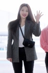 레드벨벳 조이, 시크한 공항패션…런웨이 만든 출국길 [★스타일]