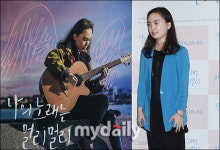 [MD포토] 기타리스트 김지희, 떨리는 포토타임