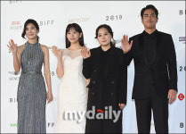 [MD포토] 전석호-한우연-정다은, 영화 비밀의 정원에서 만나요