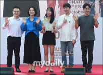 [MD포토] 장혜진-태인호-김진영-이효제, 