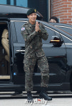 [MD포토] 정용화 드디어 전역이다