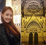 오정연, 프라하의 여인 강림...낮보다 아름다운 그대