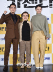 [MD포토] 박용우,조은지,하윤재 감독 카센터 화아팅