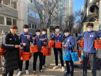 국기원태권도시범단, 소외계층 어르신 대상 봉사활동
