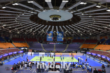 [MD포토] 수원체육관 코로나 바이러스로 인한 무관중 경기