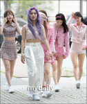 [MD포토] 오마이걸, 바람이 야속한 소녀들
