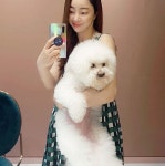 출산 앞둔 서효림, 반려견과 여유 가득 일상…애정 뿜뿜