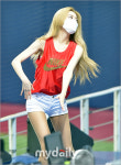 [MD포토] 치어리더 정지호 다함께 키움을 외쳐요