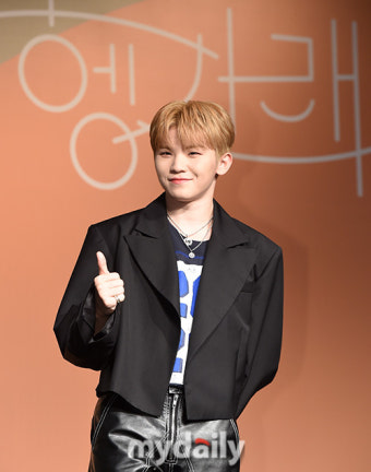 [MD포토] 세븐틴 우지 '자신감 넘치는 프로듀서'