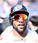 [MD포토] 미소짓는 로하스 선제 3점포 쾅