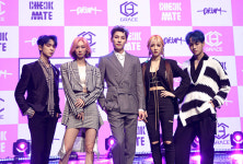 [MD포토] 체크메이트 데뷔한 5인조 혼성그룹
