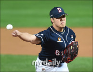 [MD포토] 최원준, '가을 야구를 향해!'