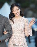 [MD포토] 장예원 아나운서 '아름다운 미소'